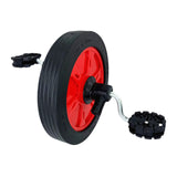 Maxbell Children Tricycle Wheel Repair Parts Non Slip Easy to Install Wheel Assembly Front Wheel Red