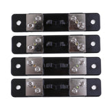 4x 75mV Shunt Resistor for DC Current Meter Amp Analog Panel Ammeter 10A 20A