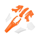 Maxbell Body Mudguard Kit Premium Accessories for Apollo Mini Dirt Bike 47cc 49cc Orange