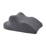 Maxbell Face Down Pillow Lightweight Memory Foam Cushion for Home Living Room Office Dark Gray