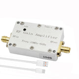 Maxbell 10M-6GHz RF Amplifier Aluminum Alloy Professional Low Noise Amplifier Module 10dB