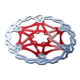 Maxbell Maxbell Bicycle Rotor MTB Road Bike Floating Brake Disc Rotors 6 Bolts 203MM Red