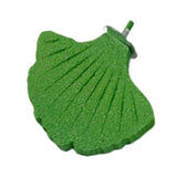 Maxbell Ginkgo Leaf Pet Parrot Perch Paw Grinding Stick for Lovebirds Macaws Budgies Green