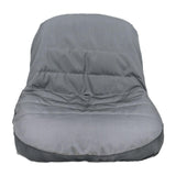 Maxbell Lawn Mower Seat Cover Comfortable Sturdy Heavy Duty for 12.5''-14'' Backrest Gray