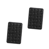 Maxbell 2x Silicone Suction Phone Case Adhesive Mount Car Trip Easy to Use Handsfree Black