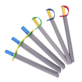 Maxbell 6Pcs Foam Swords Ornament Props Fun for Kids for Birthday Activities Knights