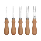 Maxbell 5x Edge Beveler Manual Tools Leathercraft Working Hand Leather Grooving Tool