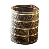 Maxbell Rotating Jewelry Box Rings Earring Necklace Holder for Rings Hair Ties Home