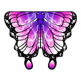 Maxbell Butterfly Cape Gift Dress up for Themed Party Role Playing Stage Performance Light Purple