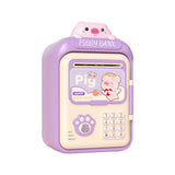 Maxbell Electronic ATM Savings Machine Electronic Money Saving Box for Children Kids Violet