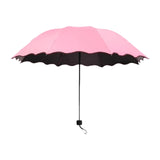 Maxbell Folding Umbrella Waterproof Ultralight Mini Umbrella for Travel Outdoor Trip Pink