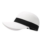 Maxbell Womens Sun Hat Fishing Cap Travel Baseball Hat for Vacation Festival Outdoor White