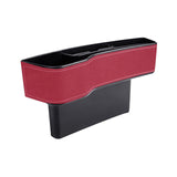 Maxbell Maxbell Generic Car Seat Gap Filler Organizer Auto Accessories for Phones Cards Red Driver Side