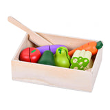 Maxbell Pretend Toy Food Playset Educational Toy for Children Kids Ages 3+ Years Old