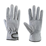 Maxbell Welding Welder Gloves Wear Resistant Protection Short Breathable Work Gloves