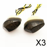Maxbell 3xLED Flush Mount Front Turn Signal Light fr Honda CBR 600RR 1000RR 2004-2007