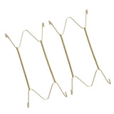 Maxbell 4 pcs Invisible Wall Hanging Plate Hook Hanger Dish Display Holder