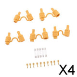 Maxbell 4x5 Sets Waterproof AGC Fuse Holder Block Kit With 6X30mm Fast Blow Fuse