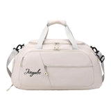 Maxbell Travel Duffle Bag Lightweight Yoga Gym Bag for Workout Business Trip Fitness Off White