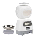 Maxbell Automatic Cat Dog Feeder 3.5L Portable Portion Control for Kitten Dogs Puppy