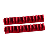 Maxbell Modular Wrench Organizer 24 Tools Organization for Mechanics Repair Shop Men Red