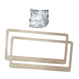 Maxbell License Plate Frame for Women Decorative Sturdy Stainless Steel