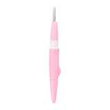 Maxbell Pen Style Needle Felting Tool Sturdy with 3 Needle for Wool Felt Toys Making Pink