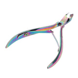 Maxbell Maxbell professional Cuticle Nipper Nail Clipper Trimmer Cutter Manicure Sky Blue small mouth 9.4cm