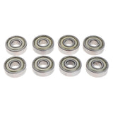 Maxbell 3x8 Pieces Pro Skateboard Bearings Chrome Steel