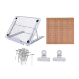 Macrame Board Kit Handmade Braiding Craft Helper for Shop Enthusiast Cording 30x30cm