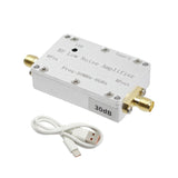 Maxbell 50M-6GHz RF Amplifier for FM Radio Aluminum Alloy Low Noise Amplifier Module 30dB