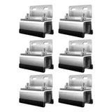 Maxbell Roof Rack Mount Kit Spare Part Automotive Accessories Van Roof Rack Brackets Double Hole 6pcs Set