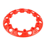 Maxbell 4xGeneric ATV Wheel Rim Hub Protective Cover Tyre Rim Guard Cover for ATV Red 8 Inches