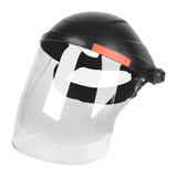 Maxbell Welding Face Shield with Hard Hat Impact Resistant Visor Practical Protector Black and Clear