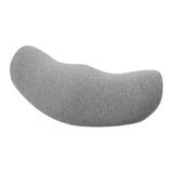 Maxbell Waist Support Cushion Practical Simple Memory Foam for Work Car Seat Resting Gray