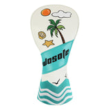 Maxbell Golf Club Head Cover PU Portable Stylish Scratch Resistant Protection Sleeve Driver