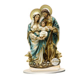 Maxbell 2D Holy Family Decoration Acrylic Art Craft for Home Decor Dining Room Shelf 11.5cmx20cm
