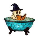 Maxbell Ghost Bubble Bath Lamp Adorable Funny USB LED Lamp for Party Bathroom Indoor