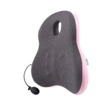 Maxbell Office Chair Waist Cushion Lumbar Support Pillow for Car Watching TV pink