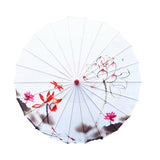 Maxbell Oriental Parasol Chinese Japanese Oil Paper Umbrella for Photo Prop Costumes D