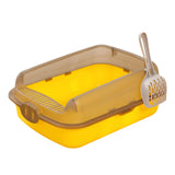 Maxbell Large Cat Litter Box High Sided Large Space Bedpan Splashproof Kitten Toilet