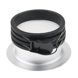 Maxbell AD-PF Studio Speedring Insert Adapter Convertor for Profoto Monolight Flash Black+Silver - Aladdin Shoppers