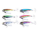 Maxbell 6x Fishing Lures Baits Fishing Jigs Artificial Hard Baits Vertical Metal Jig