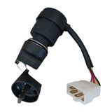 Maxbell 5 Wires Ignition Start Key Switch Easily to Install Sturdy Ignition Switch