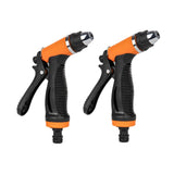 Maxbell 2 Pieces Water Nozzle Sprayer Sturdy Hose Nozzle for Showering Pets Car Wash