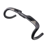 Maxbell Bent Bar Stem Handlebars Bike Drop Bar Road Bike Riser Bar Racing 440mm - Aladdin Shoppers
