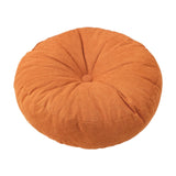 Maxbell Round Floor Pillow Lightweight Seating Cushion for Chair Sofa Office Balcony Orange