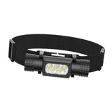 Maxbell LED Headlamp Work Lamp 7 Lighting Modes Headlight for Running Fishing Hiking