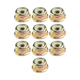 Maxbell 10Pcs Thread Nuts M10x1.25 Gear String Trimmer Portable Trimmer Nuts