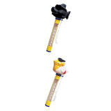 Maxbell 2pcs Shark Duck Shape Pool Spa Thermometer Floating Water Temperature Meter
